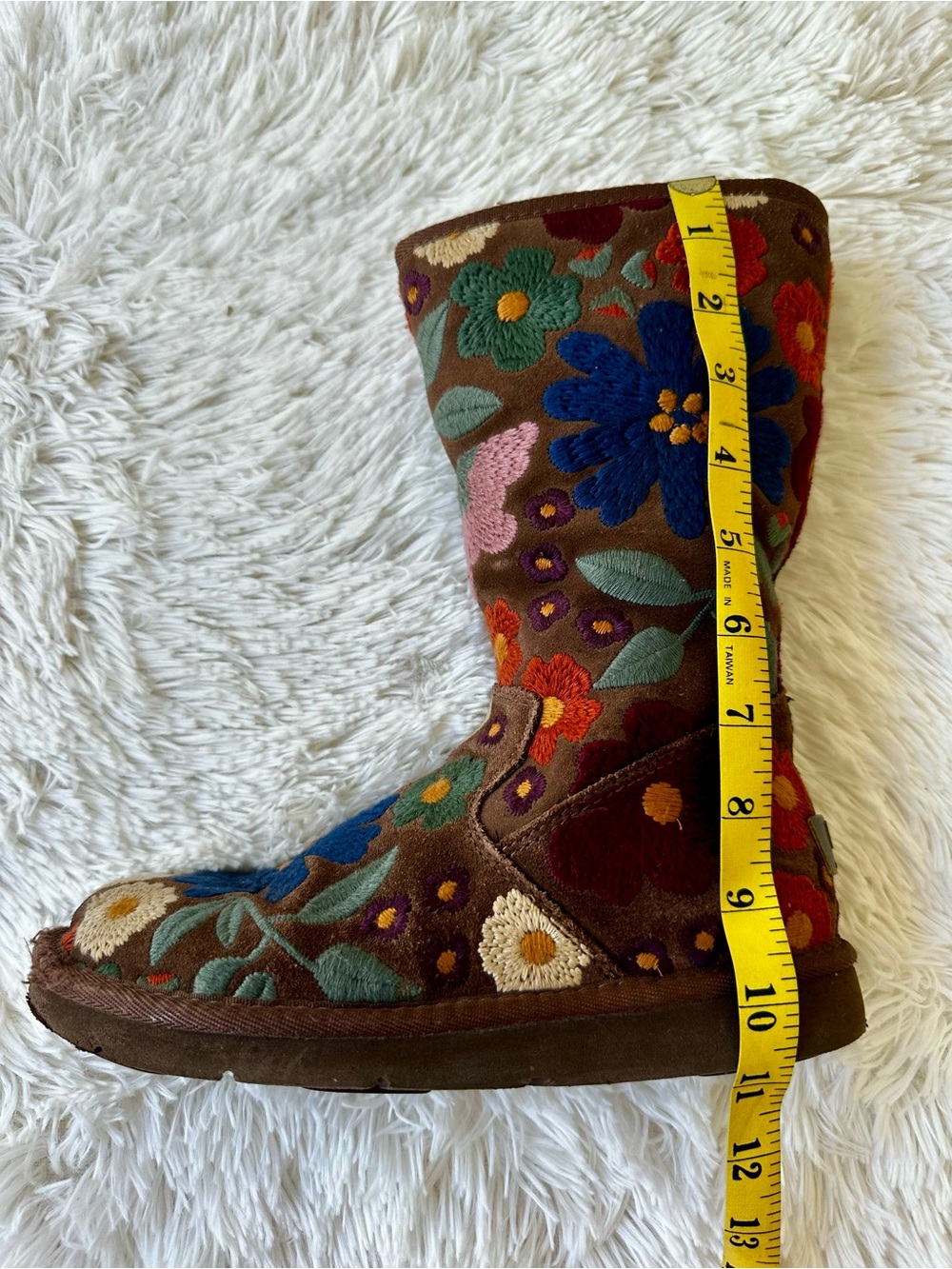 Vintage Y2K UGG Wahine Floral Embroidered Boots Women’s Size 5 Limited Edition - Picture 8 of 15